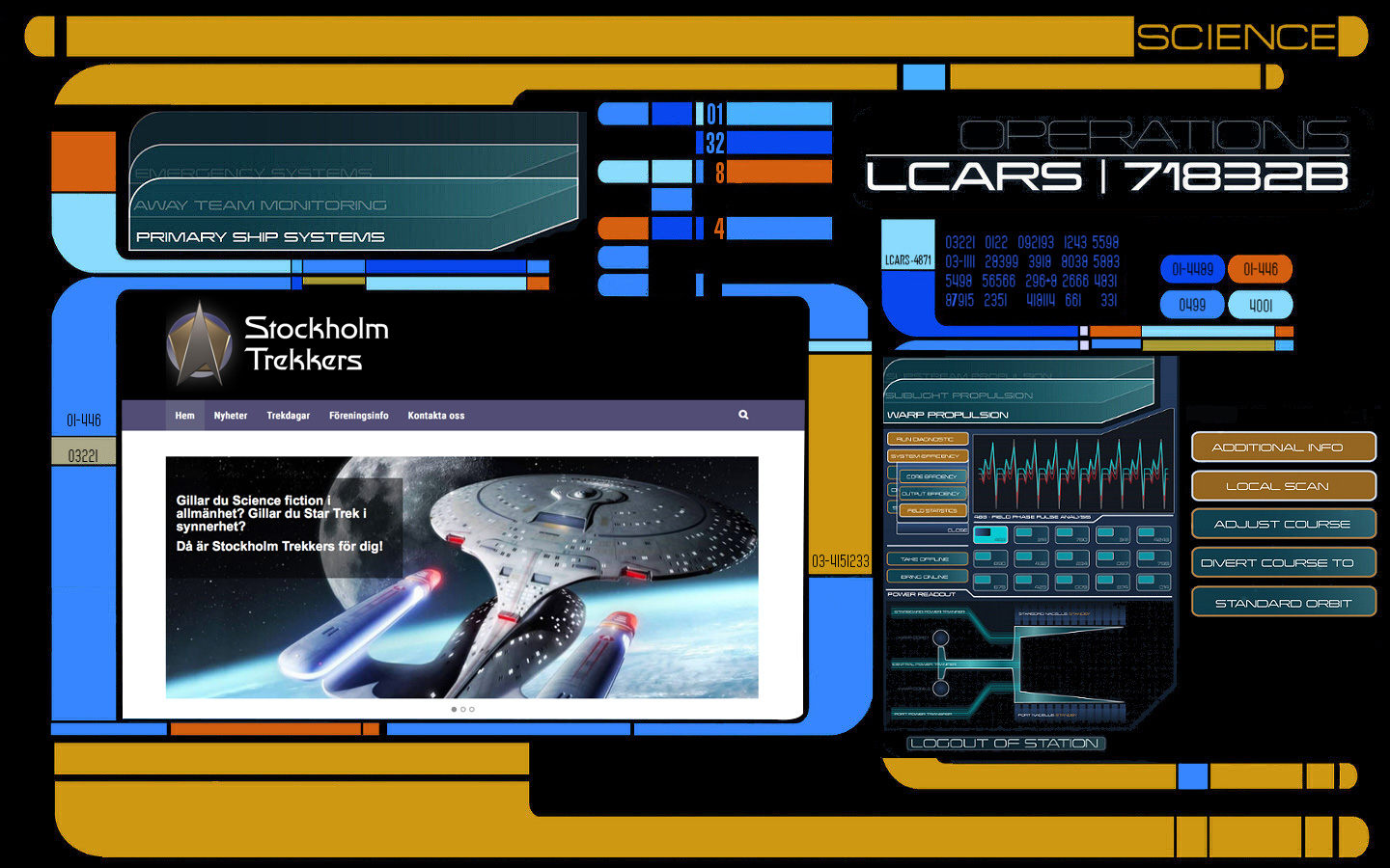 Website LCARS